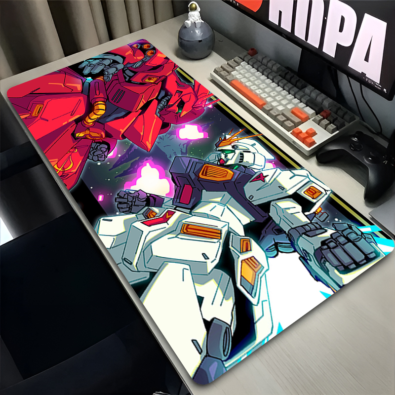 Gaming Accessories Stand - Hot Anime Mouse Pad M-mechanical Warrior