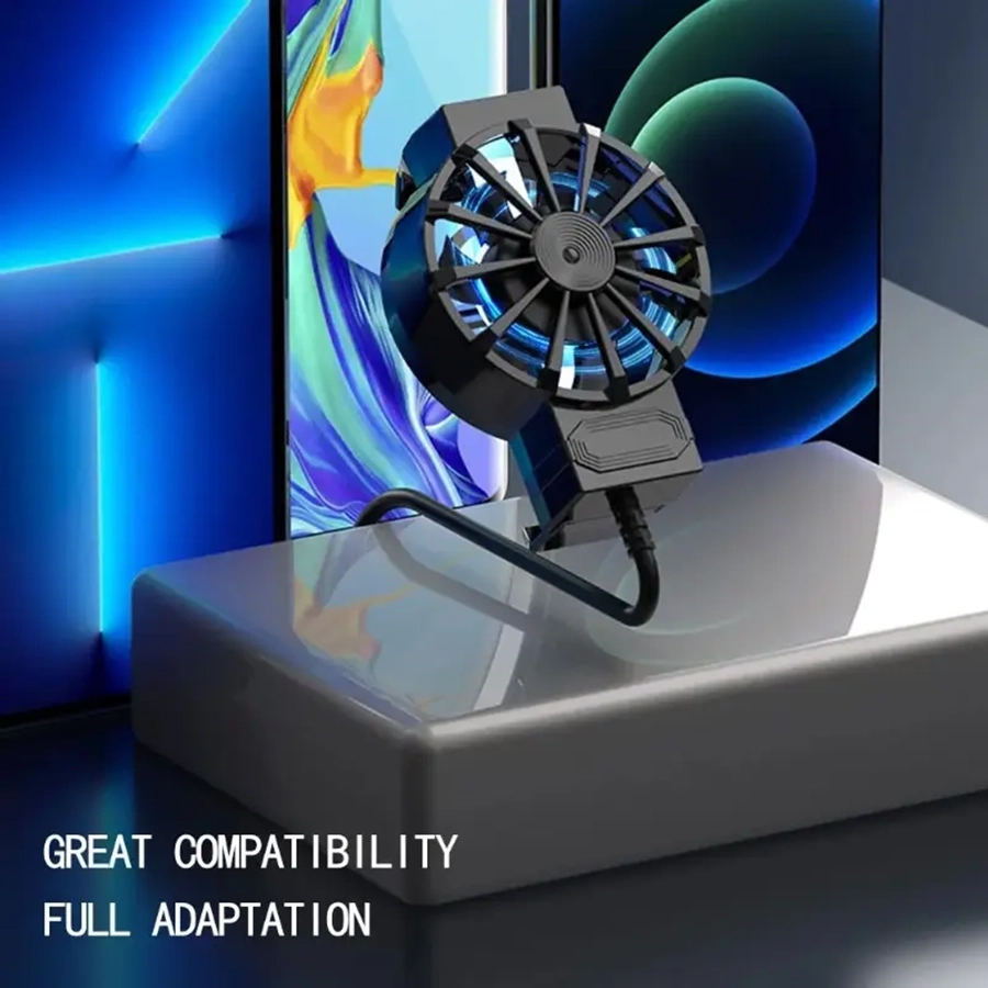 Gaming Accessories For Mobile - Portable phone cooler, suitable for external