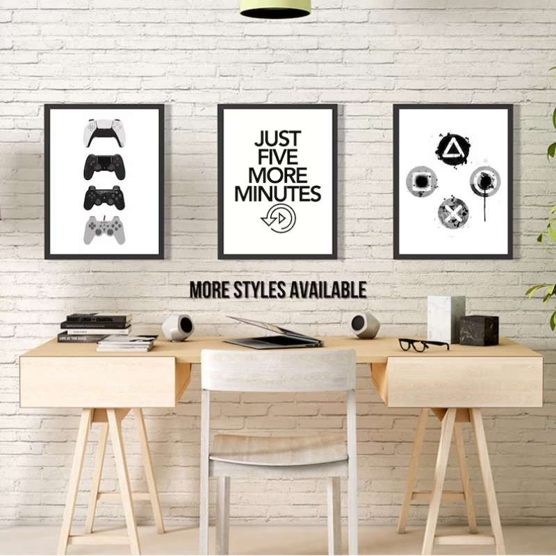 Modern Gaming Sign Quotation P - Accessories For Your Gaming Room avis et prix