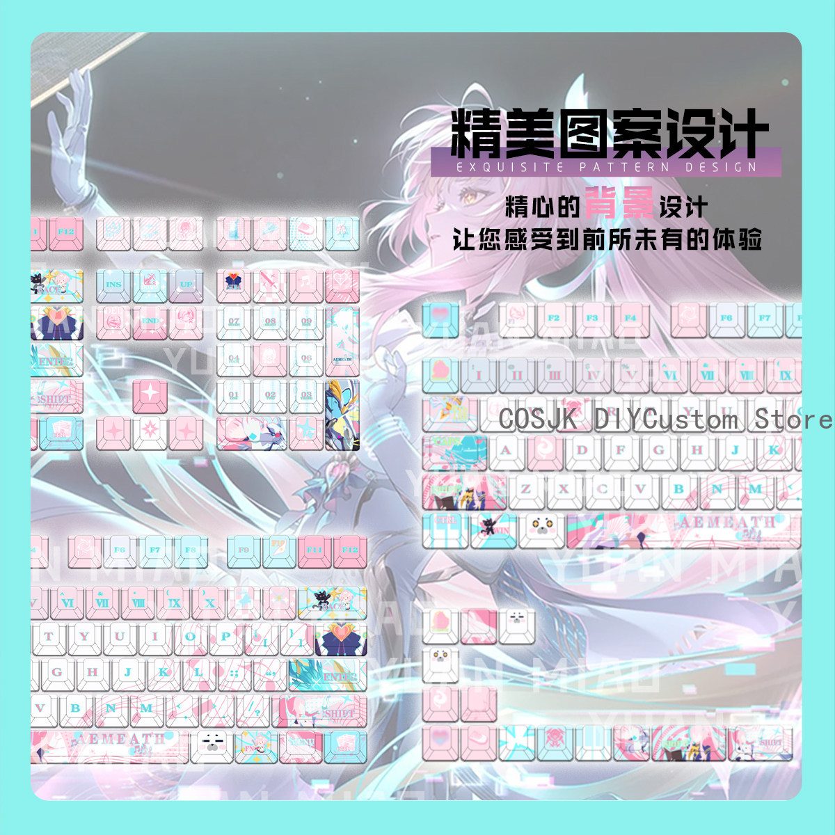 122 Keys Anime Wuthering Waves - Gaming Accessories Gamestop avis et prix