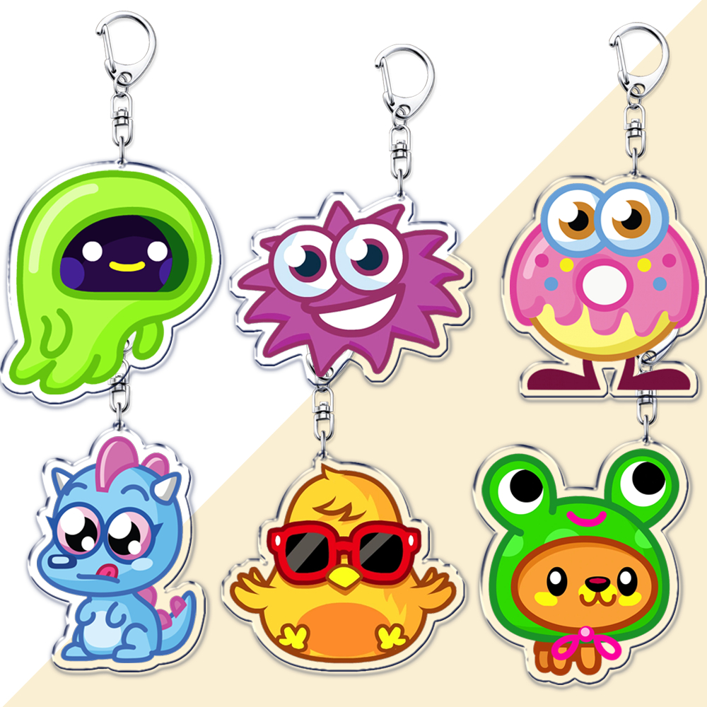 Cartoon Kids Game Keychains fo - Gaming Accessories Kids avis et prix