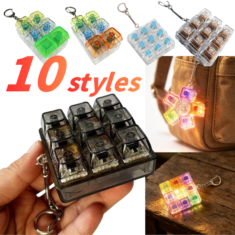 10 Styles LED Keyboard Fidget  - Keyboard Switch Tester avis et prix