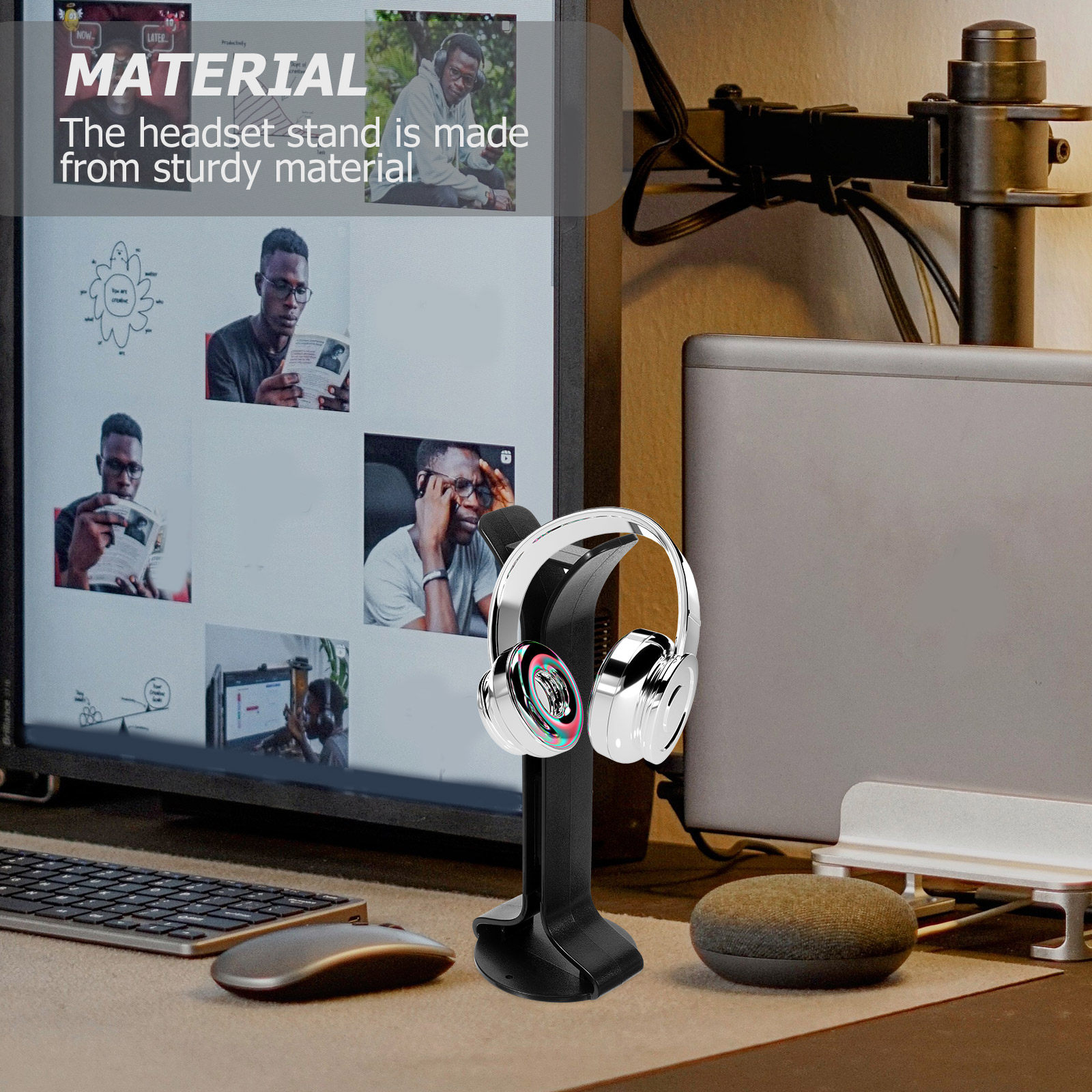Sturdy Headphone Stand Headset - Gaming Accessories Stand avis et prix
