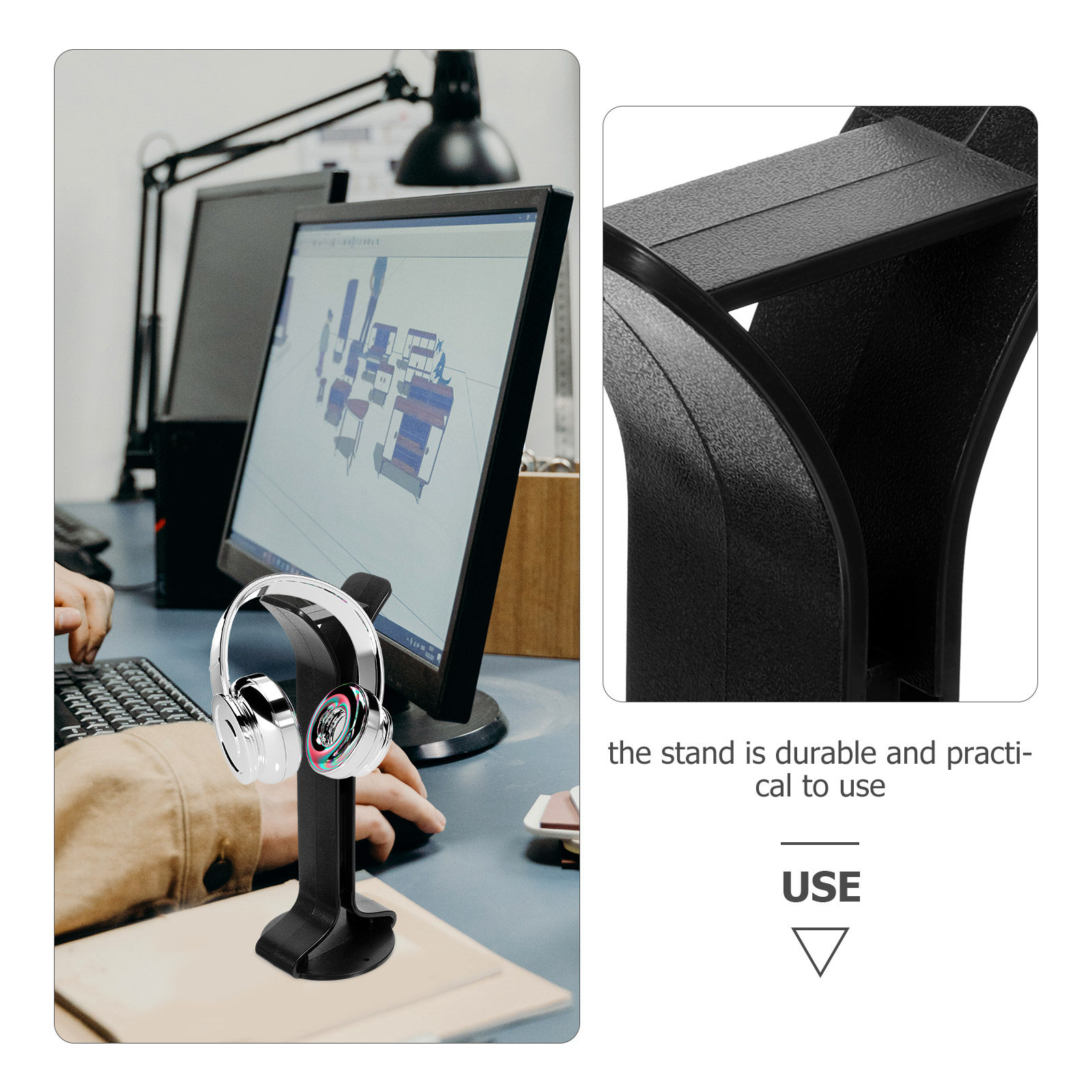 Sturdy Headphone Stand Headset - Gaming Accessories Stand avis et prix