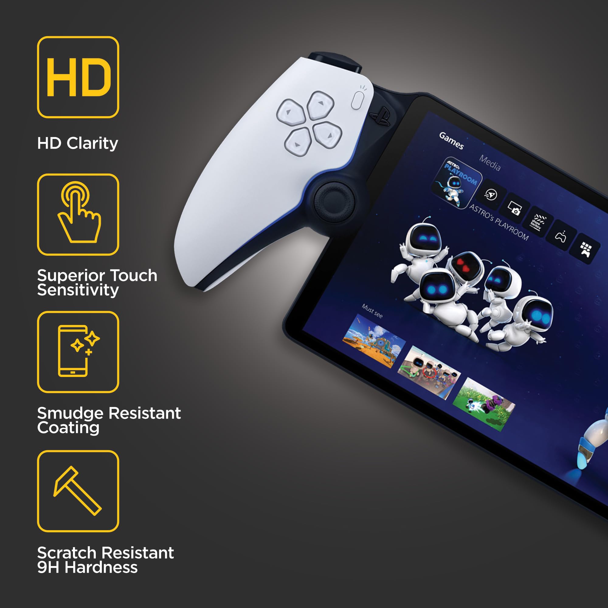 Screen Protector Tempered Glas - Gaming Accessories Console avis et prix