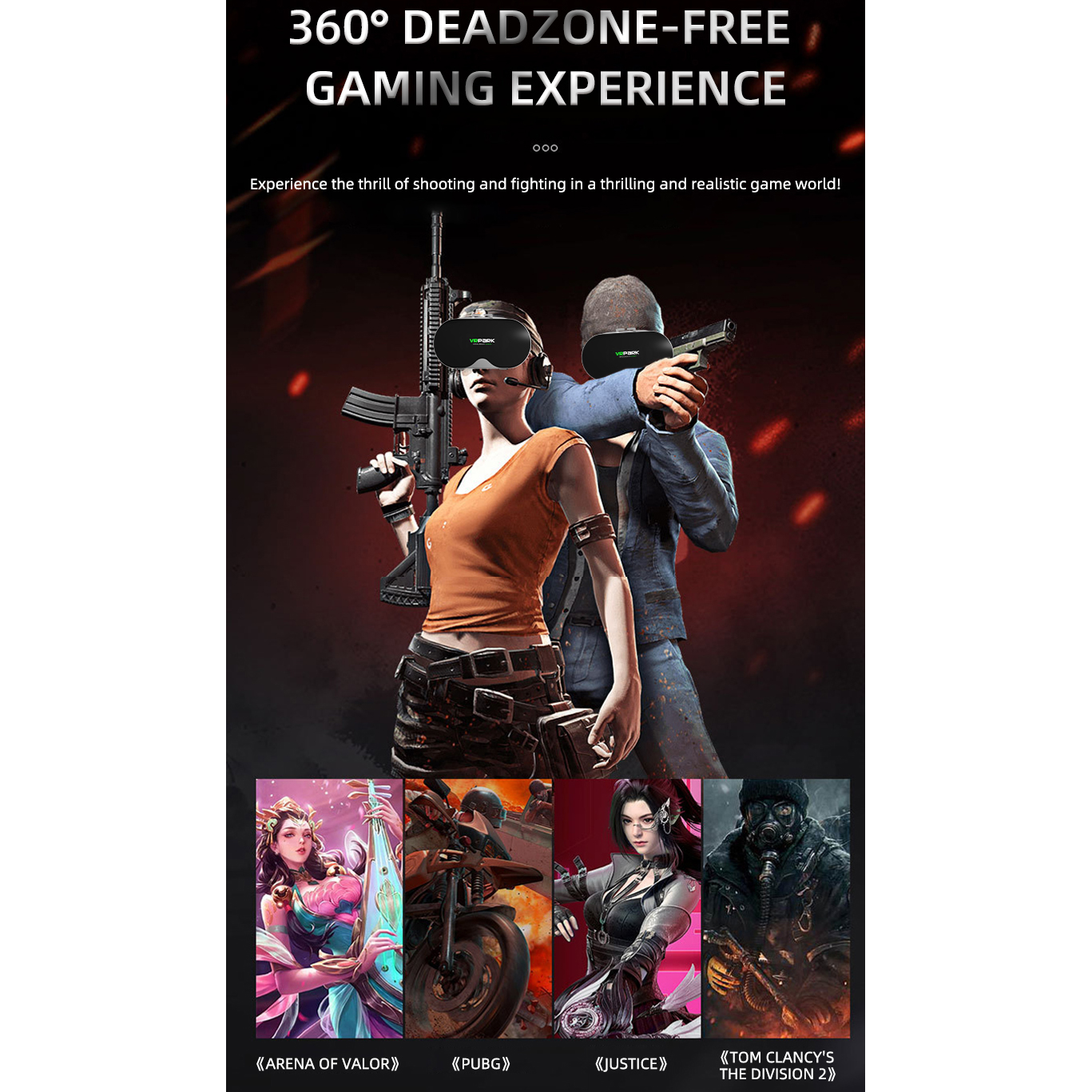 Virtual Reality 3D VR Glasses  - Gaming Accessories Kids avis et prix