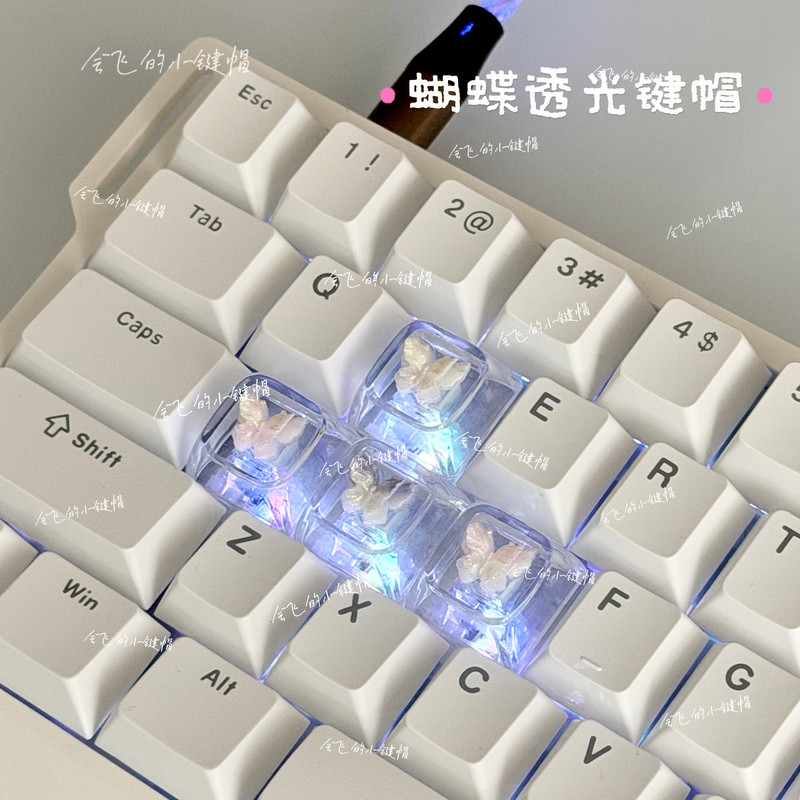 Butterfly Themed Keycaps Mecha - Gaming Accessories To Gift avis et prix