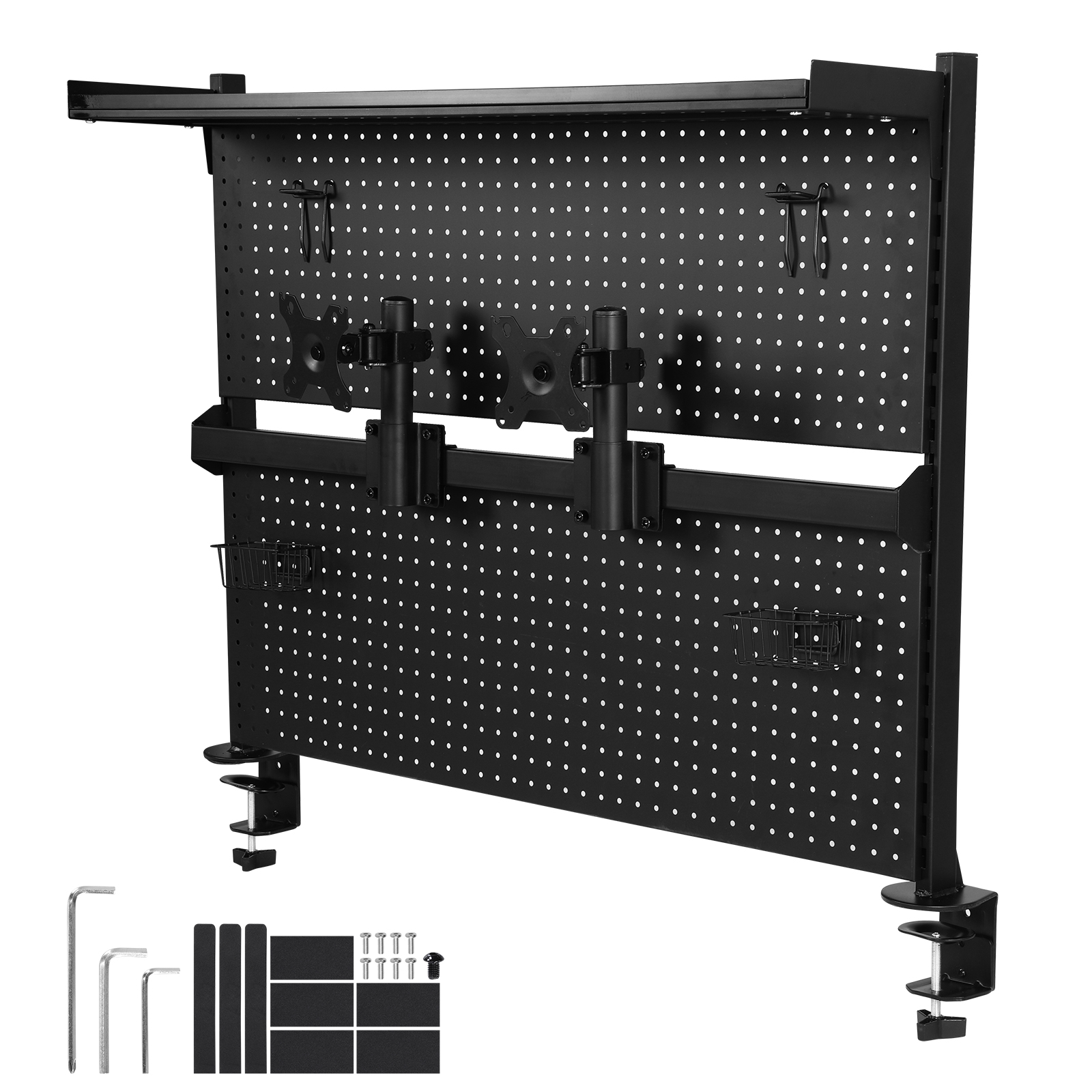Metal Pegboard with Monitor St - Gaming Accessories Stand avis et prix