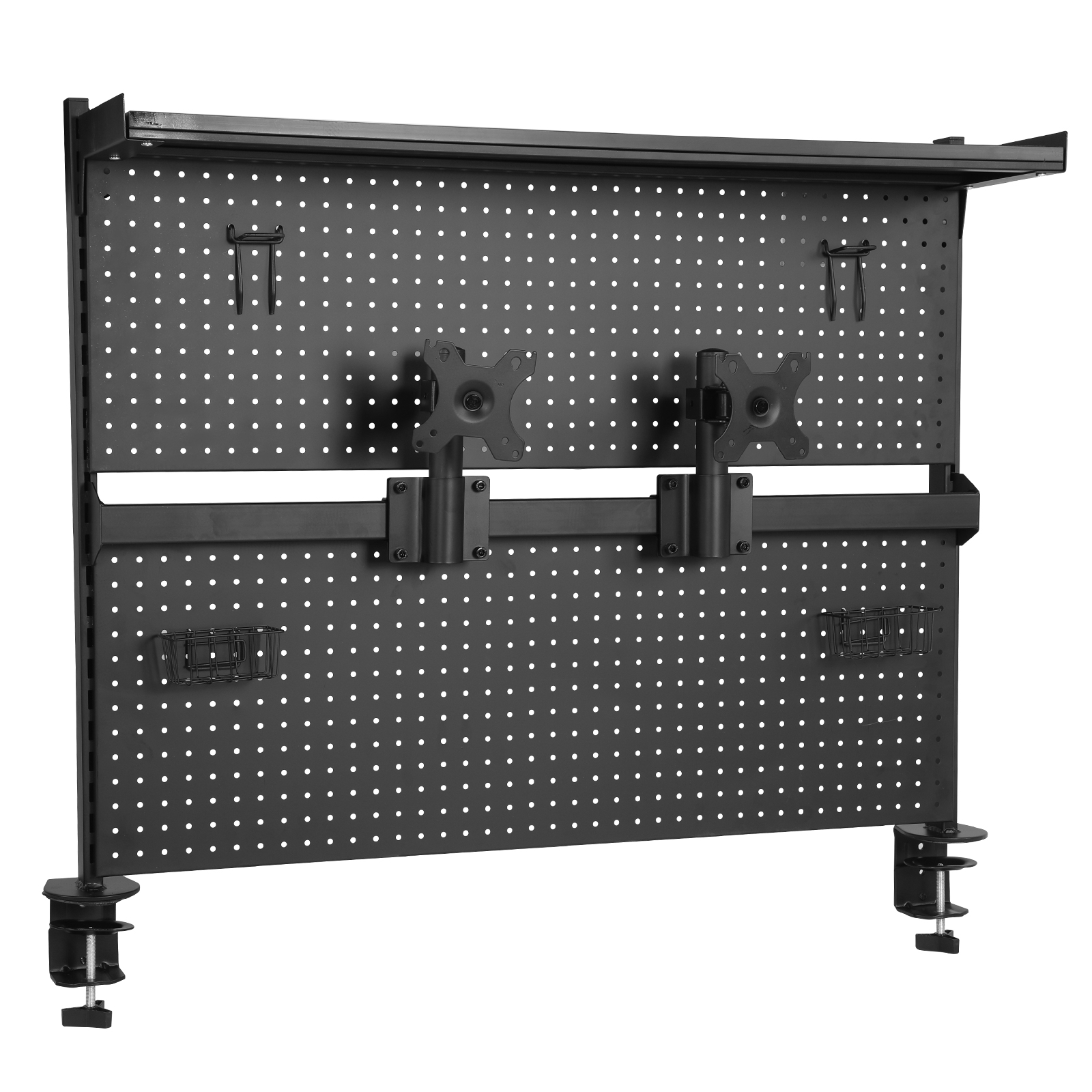 Metal Pegboard with Monitor St - Gaming Accessories Stand avis et prix