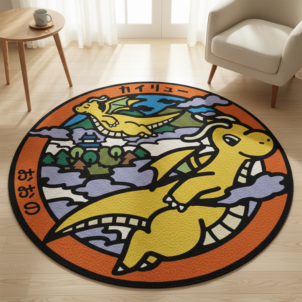 Pokemon Dragonite Anime Rug Ka - Accessories For Your Gaming Room avis et prix