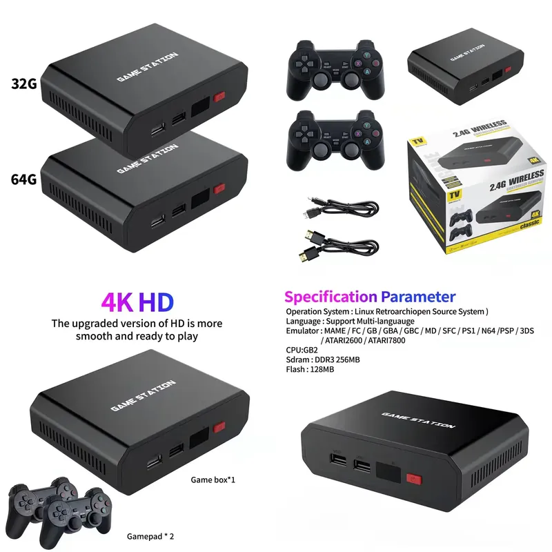 M8plus HD Video Game Console B - Gaming Accessories Console avis et prix