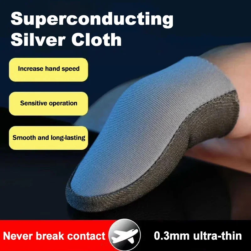1 Pair NEW Touch Screen Finger - Gaming Accessories For Mobile avis et prix