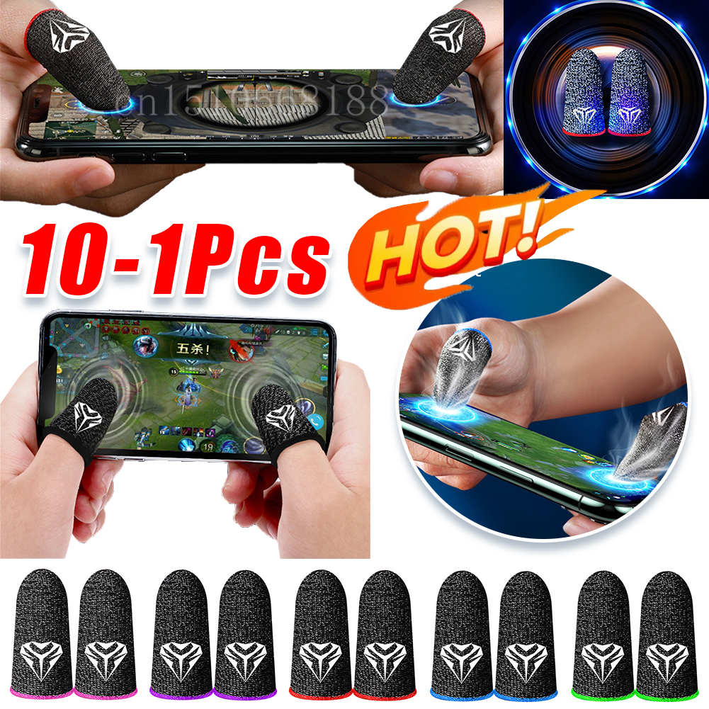 10-2PCS Finger Cots Gaming Fin - Gaming Accessories For Mobile avis et prix