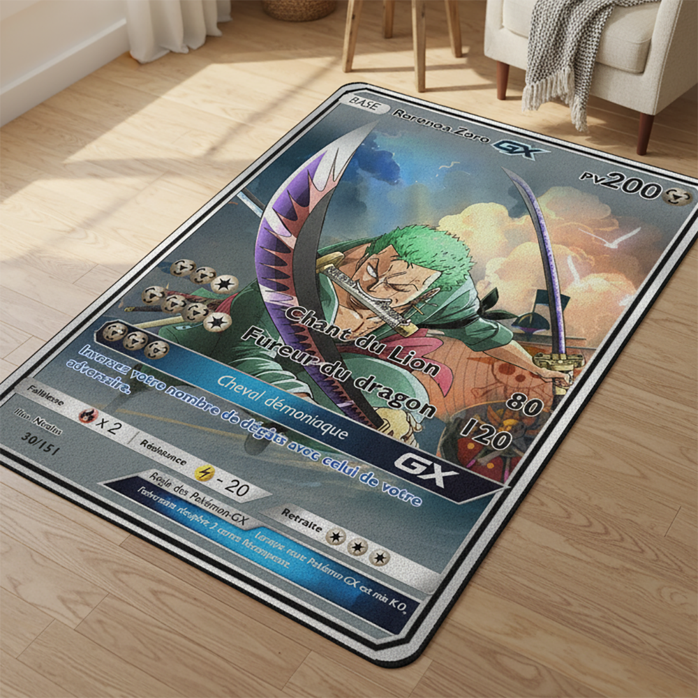 Cartoon One Piece Rug Anime Zo - Gaming Accessories For Kids Room avis et prix