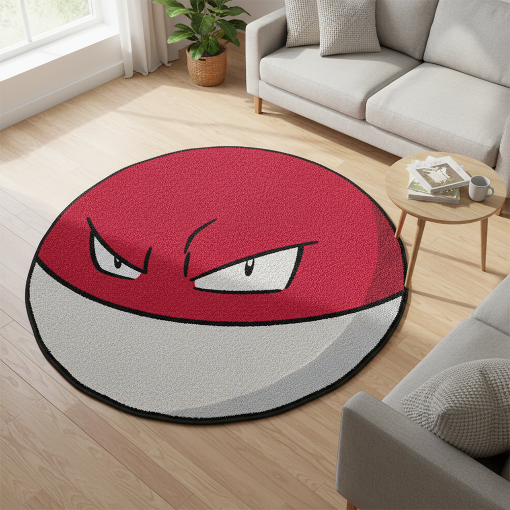 Pokemon Voltorb Anime Area Rug - Gaming Accessories For Kids Room avis et prix