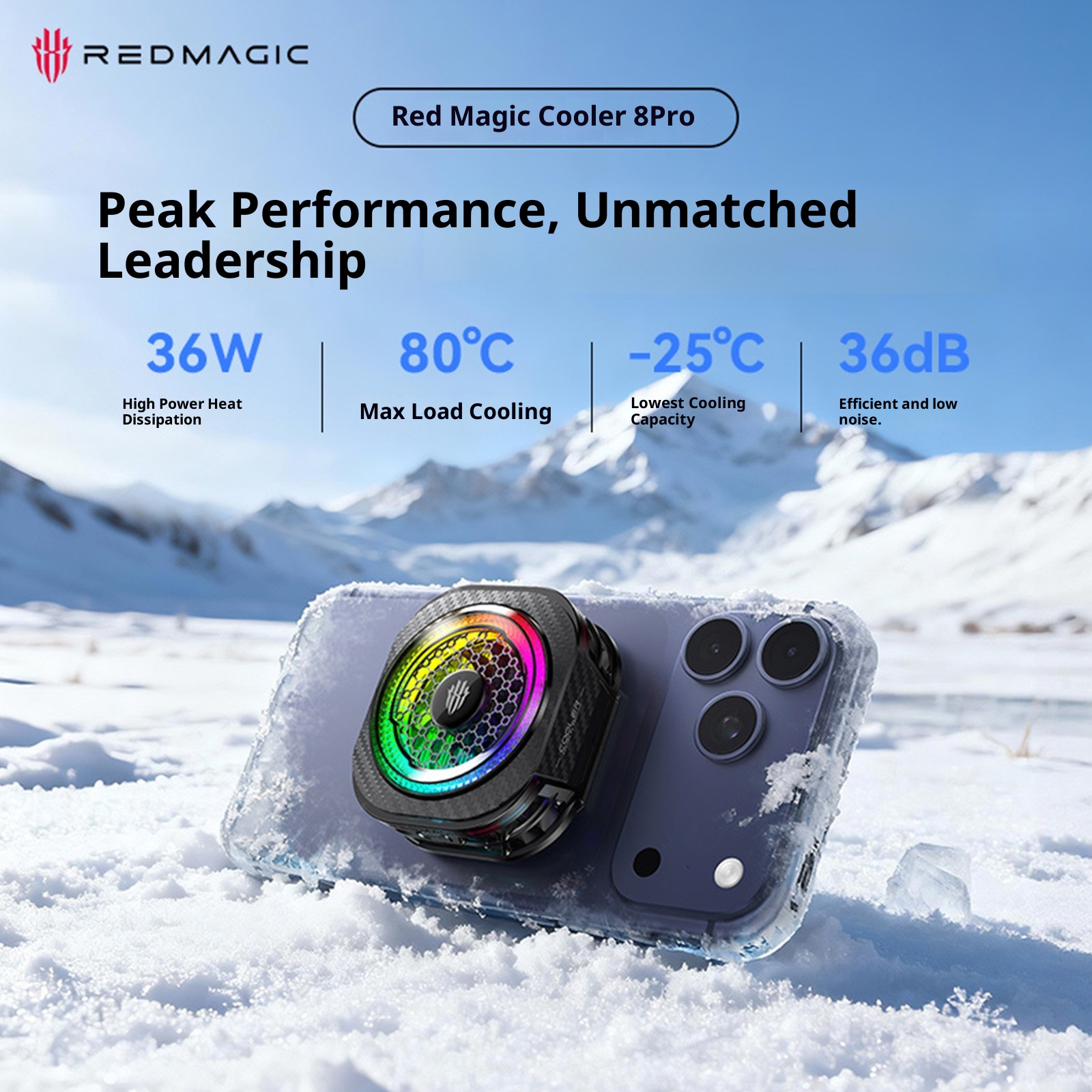 RedMagic 8Pro Magnetic Back Cl - Gaming Accessories To Gift avis et prix