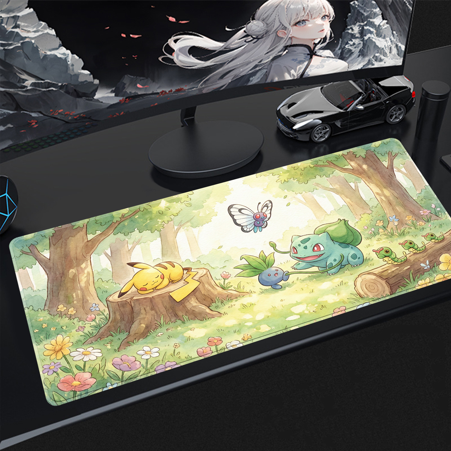 Kawaii Mouse Pad Gaming PC Acc - Gaming Accessories Stand avis et prix