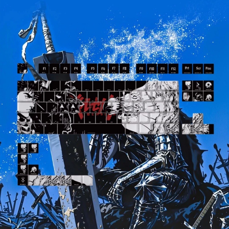 BERSERK Theme Anime Keycap 98  - Gaming Accessories To Gift avis et prix