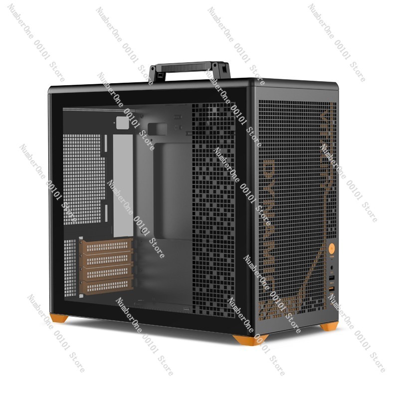 Portable MATX Computer Case wi - Case Mesh Panel avis et prix