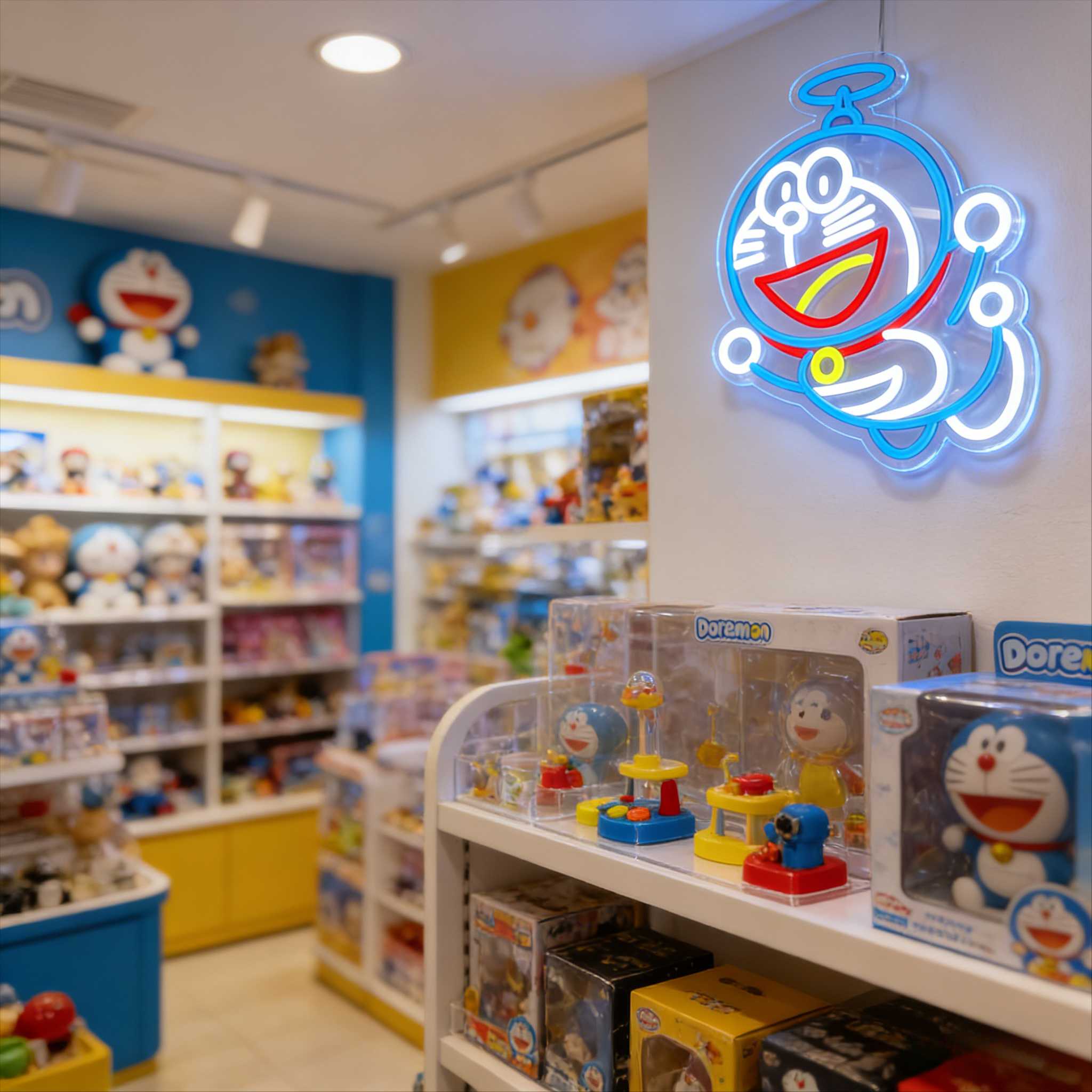 Doraemon Neon Sign LED USB Dim - Accessories For Your Gaming Room avis et prix